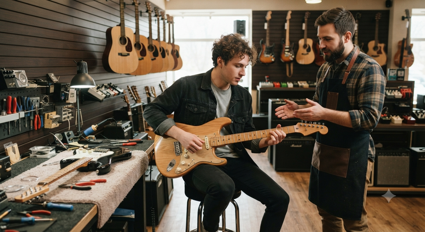 Các Yếu Tố Cần Cân Nhắc Khi Chọn Guitar Điện