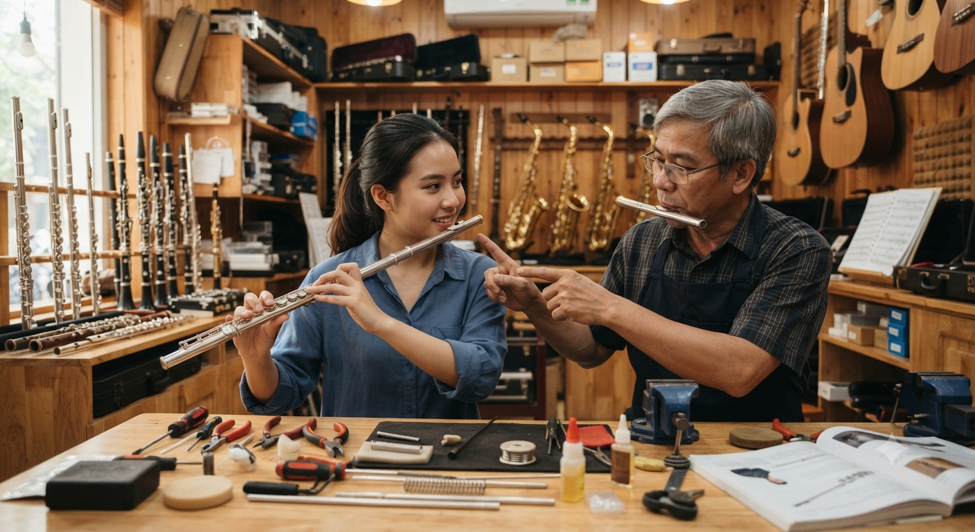 Những điều cần lưu ý quan trọng cho người mới bắt đầu học sáo